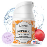 Lilyana Naturals Face And Neck Moisturizer For Women And Men - Moisturizer Face And Neck Cream For Dry Skin And Dark Spot Brightening (Super C, 1.7Oz) Lilyana Naturals Face And Neck Moisturizer For Women And Men - Moisturizer Face And Neck Cream For Dry Skin And Dark Spot Brightening (Super C, 1.7Oz)