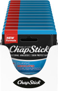 Chapstick Classic Medicated Lip Balm Tubes, Chapped Lips Treatment And Skin Protectant - 0.15X12 Oz Chapstick Classic Medicated Lip Balm Tubes, Chapped Lips Treatment And Skin Protectant - 0.15X12 Oz
