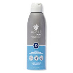 Aloe Up Sport Sunscreen Lotion Spf 30 - Broad Spectrum Uva/Uvb Sunscreen Protector For Face And Body With Hydrating Aloe Vera Gel Non-Greasy No White Cast Reef Safe Fragrance-Free - 32 Oz