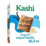 Kashi Cold Breakfast Cereal, Vegan, Organic Fiber Cereal, Island Vanilla, 16.3Oz Box (1 Box) Kashi Cold Breakfast Cereal, Vegan, Organic Fiber Cereal, Island Vanilla, 16.3Oz Box (1 Box)