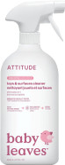 Attitude Toy And Surface Cleaner, Ewg Verified Multi-Surface Products, Vegan, Naturally Derived Multipurpose Cleaning Spray, Unscented, 27.1 Fl Oz Attitude Toy And Surface Cleaner, Ewg Verified Multi-Surface Products, Vegan, Naturally Derived Multipurpose Cleaning Spray, Unscented, 27.1 Fl Oz