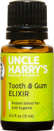 Uncle Harry'S Aromatherapy Tooth & Gum Elixir | Purifying Alcohol Free Mouthwash For Gums And Bad Breath | Potent Blend For Oral Hygiene (0.5 Oz)