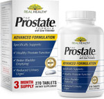Real Health The Prostate Formula - Prostate Supplements For Men, Prostate Health, Prostate Relief, Saw Palmetto For Men, Prostate Vitamins - 270 Count Real Health The Prostate Formula - Prostate Supplements For Men, Prostate Health, Prostate Relief, Saw Palmetto For Men, Prostate Vitamins - 270 Count