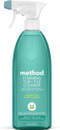 Method Foaming Tub+Tile Cleaner, Eucalyptus Mint, 28 Ounce, 1 Pack, Packaging May Vary Method Foaming Tub+Tile Cleaner, Eucalyptus Mint, 28 Ounce, 1 Pack, Packaging May Vary