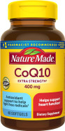 Nature Made Coq10 400Mg, Dietary Supplement For Heart Health Support, 40 Softgels, 40 Day Supply