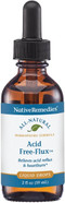 Native Remedies Acid Free-Flux - Natural Homeopathic Remedy Temporarily Relieves Heartburn, Indigestion And Discomfort After Eating - 59 Ml Native Remedies Acid Free-Flux - Natural Homeopathic Remedy Temporarily Relieves Heartburn, Indigestion And Discomfort After Eating - 59 Ml