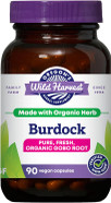 Oregon'S Wild Harvest Burdock Organic Traditional Herbal Supplement Non Gmo And Gluten Free | Vegan Capsules, 90 Count
