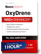 Novex Biotech Oxydrene Nad+ Enhancer - Natural Supplement Promoting Metabolism And Cardiovascular Support For Men And Women - (60 Capsules)