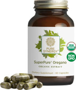 Pure Synergy Superpure Oregano Extract | Oregano Oil Extract Capsules | Organic Oregano Oil And Leaf Extract Supplement | For Immune, Digestive, And Respiratory Health (60 Capsules) Pure Synergy Superpure Oregano Extract | Oregano Oil Extract Capsules | Organic Oregano Oil And Leaf Extract Supplement | For Immune, Digestive, And Respiratory Health (60 Capsules)
