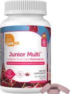 Zahler Kids Multivitamin Chewable Vitamin Tablet - Complete One Daily Kids Vitamins Supplement - Contains 20+ Minerals & Vitamins For Kids & Toddlers - Kosher Multivitamins Cherry Flavor (90) Zahler Kids Multivitamin Chewable Vitamin Tablet - Complete One Daily Kids Vitamins Supplement - Contains 20+ Minerals & Vitamins For Kids & Toddlers - Kosher Multivitamins Cherry Flavor (90)