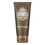Jergens Natural Glow Instant Sun Sunless Tanning Moisturizer + Bronzer, Self Tanner, Deep Bronze, For Natural-Looking Tan, 6 Ounce Jergens Natural Glow Instant Sun Sunless Tanning Moisturizer + Bronzer, Self Tanner, Deep Bronze, For Natural-Looking Tan, 6 Ounce
