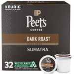 Peet'S Coffee, Dark Roast K-Cup Pods For Keurig Brewers - Single Origin Sumatra 32 Count (1 Box Of 32 K-Cup Pods) Packaging May Vary