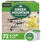 Green Mountain Coffee Roasters French Vanilla Keurig Single-Serve K-Cup Pods, Light Roast Coffee, 72 Count (6 Packs Of 12) Green Mountain Coffee Roasters French Vanilla Keurig Single-Serve K-Cup Pods, Light Roast Coffee, 72 Count (6 Packs Of 12)