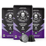 Death Wish Coffee, Espresso Roast Capsules Compatible With Nespresso Original Machines 30 Count (Pack Of 1)