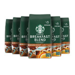 Starbucks Medium Roast Ground Coffee Breakfast Blend 100% Arabica 6 Bags (12 Oz. Each) Starbucks Medium Roast Ground Coffee Breakfast Blend 100% Arabica 6 Bags (12 Oz. Each)