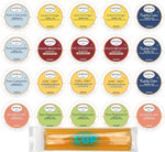 Twinings 20 Count Herbal & Decaffeinated Sampler Assorted Keurig 2.0 K-Cups With By The Cup Honey Sticks Twinings 20 Count Herbal & Decaffeinated Sampler Assorted Keurig 2.0 K-Cups With By The Cup Honey Sticks