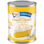 Comstock Pie Filling & Topping, Lemon Cream, 21 Ounce (Pack Of 8)