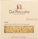 Dal Raccolto Bronze Die Pasta - Orzo, 1 Lb Box