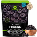 Nut Cravings Dry Fruits - Dried Prunes Pitted Unsweetened, Dry Plums No Sugar Added (16Oz - 1 Lb) Packed Fresh In Resealable Bag - Sweet Snack, Healthy Food, All Natural, Vegan, Kosher Certified Nut Cravings Dry Fruits - Dried Prunes Pitted Unsweetened, Dry Plums No Sugar Added (16Oz - 1 Lb) Packed Fresh In Resealable Bag - Sweet Snack, Healthy Food, All Natural, Vegan, Kosher Certified