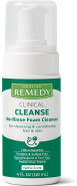 Medline Remedy Clinical No-Rinse Foam Cleanser, Vanilla Scent (4 Fl Oz), 24 Count, No Rinse Shampoo And Body Cleanser For Sensitive Skin, Paraben And Sulfate Free, For Face, Body, And Hair, All Ages Medline Remedy Clinical No-Rinse Foam Cleanser, Vanilla Scent (4 Fl Oz), 24 Count, No Rinse Shampoo And Body Cleanser For Sensitive Skin, Paraben And Sulfate Free, For Face, Body, And Hair, All Ages
