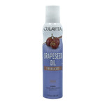 Colavita Spray Oils - Grapeseed Oil Spray, 5Oz (148Ml) Can | 100% Grapeseed Oil, Clean And Delicate Taste, High Smoke Point, Ideal For Salads, Baking, Frying