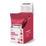 Everyone Hand Sanitizer Wipes, 15 Wipes (Pack Of 6), Ruby Grapefruit, Plant Derived Alcohol With Pure Essential Oils Everyone Hand Sanitizer Wipes, 15 Wipes (Pack Of 6), Ruby Grapefruit, Plant Derived Alcohol With Pure Essential Oils