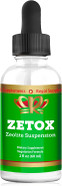 Zetox | Zeolite Detox For Kids And Adults | Enhanced With Methyl Vitamin B12 And D3 | Premium Grade Liquid Clinoptilolite Zeolite Drops | Supports Gentle Daily Detox, Energy, And Focus (60 Servings)