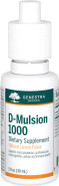 Genestra Brands D-Mulsion 1000 - Liquid Vitamin D Supplement - Natural Lemon Flavor - 1 Fl Oz Genestra Brands D-Mulsion 1000 - Liquid Vitamin D Supplement - Natural Lemon Flavor - 1 Fl Oz