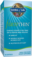 Garden Of Life Fucoxanthin Supplements - Fucothin Diet Pill For Weight Loss, 90 Softgels