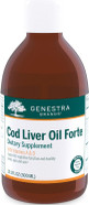 Genestra Brands Cod Liver Oil Forte | Vitamin + Essential Fatty Acid Supplement | 10.1 Fl. Oz Genestra Brands Cod Liver Oil Forte | Vitamin + Essential Fatty Acid Supplement | 10.1 Fl. Oz