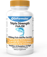 Drformulas 2000Mg Triple Strength Omega 3 Fish Oil With Epa And Dha, 180 Burpless Softgels Drformulas 2000Mg Triple Strength Omega 3 Fish Oil With Epa And Dha, 180 Burpless Softgels