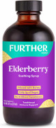 Further Food Elderberry Syrup For Immune Support, Sambucus Elderberry Supplement, Daily Herbal Immune System Support For Kids And Adults, Gluten Free (8 Fl Oz Of Elderberry Soothing Syrup)