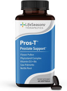 Pros-T - Prostate Support Supplement - Saw Palmetto, Phytosterol, Zinc, Nettle, Vitamin D-3 & B6 - Promote Healthy Prostate Function & Normal Urinary Flow - Improve Tissue Integrity - 60 Softgels Pros-T - Prostate Support Supplement - Saw Palmetto, Phytosterol, Zinc, Nettle, Vitamin D-3 & B6 - Promote Healthy Prostate Function & Normal Urinary Flow - Improve Tissue Integrity - 60 Softgels