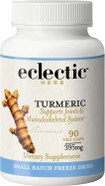 Eclectic Institute Raw Freeze-Dried Turmeric | Us Grown | Vegetarian, Non-Gmo, Gluten Free | 90 Ct (395 Mg)