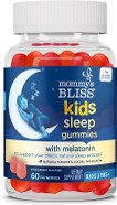 Mommy'S Bliss Kids Sleep Melatonin Gummies, No Artificial Colors, Flavors Or Gelatin, Strawberry Flavor, Age 3+, 60 Gummies (Packaging May Vary) Mommy'S Bliss Kids Sleep Melatonin Gummies, No Artificial Colors, Flavors Or Gelatin, Strawberry Flavor, Age 3+, 60 Gummies (Packaging May Vary)