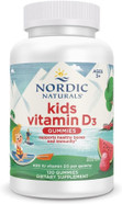 Nordic Naturals Vitamin D3 Gummies Kids, Wild Watermelon Splash - 120 Gummies - 400 Iu Vitamin D3 - Bone Health, Healthy Immunity - Non-Gmo, Vegetarian - 120 Servings Nordic Naturals Vitamin D3 Gummies Kids, Wild Watermelon Splash - 120 Gummies - 400 Iu Vitamin D3 - Bone Health, Healthy Immunity - Non-Gmo, Vegetarian - 120 Servings