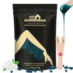 2.5Lb Wax Beads Hair Removal Kit Lifestance Hard Wax Beans Brazilian Bikini Wax Beads With 30 Applicators Blue Wax For Face Facial Body Legs Women Men Large Pearl Beads For Wax Warmers 2.5Lb Wax Beads Hair Removal Kit Lifestance Hard Wax Beans Brazilian Bikini Wax Beads With 30 Applicators Blue Wax For Face Facial Body Legs Women Men Large Pearl Beads For Wax Warmers