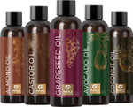 Pure Carrier Oils For Essential Oils - Diy Skin Care Set With Hair Oils Skin Oils For Body Care Moisturizers For Face And Body Plus Nail Care - Anti Aging Skin Care Diy Beauty Products Carrier Oil Set Pure Carrier Oils For Essential Oils - Diy Skin Care Set With Hair Oils Skin Oils For Body Care Moisturizers For Face And Body Plus Nail Care - Anti Aging Skin Care Diy Beauty Products Carrier Oil Set