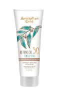 Australian Gold Botanical Spf 50 Tinted Mineral Sunscreen For Face, Non-Chemical Bb Cream, Water-Resistant, Matte Finish, For Sensitive Facial Skin, Medium To Tan Skin Tones, 3 Fl Oz