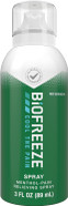 Biofreeze Menthol Spray 3 Fl Oz Colorless Aerosol Spray Associated With Sore Muscles, Arthritis, Simple Backaches, And Joint Pain (Packaging May Vary) (3) Biofreeze Menthol Spray 3 Fl Oz Colorless Aerosol Spray Associated With Sore Muscles, Arthritis, Simple Backaches, And Joint Pain (Packaging May Vary) (3)