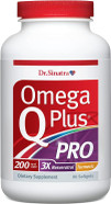 Dr. Sinatra Omega Q Plus Pro Professional Strength Heart And Healthy Aging Support With 200 Mg Of Coq10 And 90 Mg Of Resveratrol For Optimal Cellular Energy Production (90 Softgels) Dr. Sinatra Omega Q Plus Pro Professional Strength Heart And Healthy Aging Support With 200 Mg Of Coq10 And 90 Mg Of Resveratrol For Optimal Cellular Energy Production (90 Softgels)