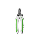 Andis 68575 Animal Nail Cutter For Small Breeds - Stainless Steel Blades With Sharp Efficiency - Designed For Repeated Use & Recommended By Pet Trainers  Medium Size & White/Green