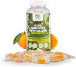 Kids Immunity Revitalizer Gummies, Vitamin C, Chewable Gummies, Essential Vitamins For Immunity, Vegan & Gluten Free, Kids Immunity And Stamina Booster Gummies For Nutrition