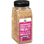 Mccormick Himalayan Pink Salt With Black Pepper And Garlic All Purpose Seasoning, 18.5 Oz Mccormick Himalayan Pink Salt With Black Pepper And Garlic All Purpose Seasoning, 18.5 Oz