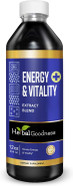 Herbal Goodness Energy And Vitality 12Oz - Herbal Blend - Energy Boost, Vitality Support, Muscle Support, Productivity - Energy Supplement For Men And Women