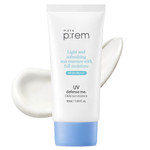 make prem UV Defense Me Daily Sun Essence, SPF 50+ PA++++ VEGAN Reef-safe Calming Non-Nano Zinc Oxide Sunblock Face Body Mild Korean Sunscreen with 73% Moisture Essence for Dry Oily & Sensitive Skin, UVA/UVB protection 50ml, 1.69 fl.oz