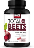 Force Factor Total Beets Beetroot Superfood Formula With Beet Root Powder, Beet Supplement With Vitamins, Minerals, And Antioxidants, Immune Support Supplement, 90 Vegetable Capsules Force Factor Total Beets Beetroot Superfood Formula With Beet Root Powder, Beet Supplement With Vitamins, Minerals, And Antioxidants, Immune Support Supplement, 90 Vegetable Capsules