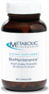 Metabolic Maintenance Biomaintenance Shelf Stable Probiotic - 50 Billion Cfu + 12 Strain Probiotic Gut Health Supplement - Contains Lactobacillus Acidophilus + Lactobacillus Gasseri (60 Capsules) Metabolic Maintenance Biomaintenance Shelf Stable Probiotic - 50 Billion Cfu + 12 Strain Probiotic Gut Health Supplement - Contains Lactobacillus Acidophilus + Lactobacillus Gasseri (60 Capsules)