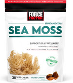 Force Factor Sea Moss Soft Chews, Support Immunity, Digestion, And Heart Health, Irish Sea Moss Superfood & Antioxidants Supplement, Non-Gmo, Gluten-Free, Salted Caramel Flavor, 30 Soft Chews Force Factor Sea Moss Soft Chews, Support Immunity, Digestion, And Heart Health, Irish Sea Moss Superfood & Antioxidants Supplement, Non-Gmo, Gluten-Free, Salted Caramel Flavor, 30 Soft Chews