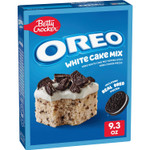 Betty Crocker Oreo White Cake Mix, White Cake Baking Mix With Oreo Cookie Pieces, 9.3 Oz Betty Crocker Oreo White Cake Mix, White Cake Baking Mix With Oreo Cookie Pieces, 9.3 Oz